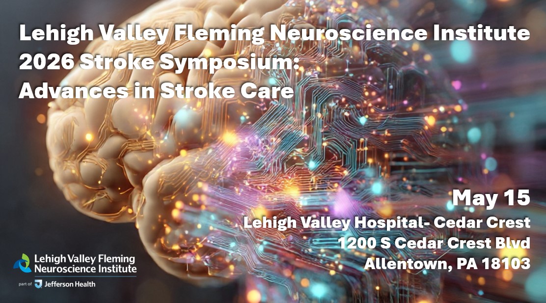 2026 Stroke Symposium: Advances in Stroke Care Banner